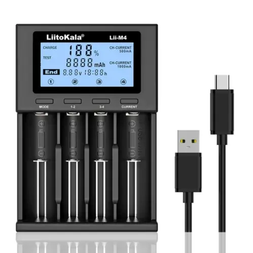 Cargador tester bateria liteon LiitoKala lii-m4's photo #1
