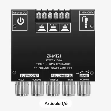 Amplificador MT-21 100w x canal's photo #1