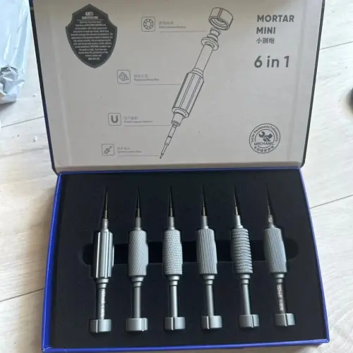 Set de Destornilladores mecánico Pro IShell MAX 6 en 1, alta dureza, precisión, Pro M0489 — imagen 3