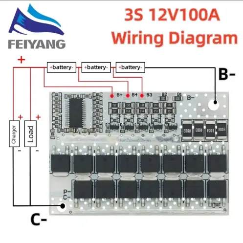 Bms 3s 100a — imagen 1