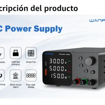 Fuente Wanptek 30v 10 A TPS3010 — imagen 7