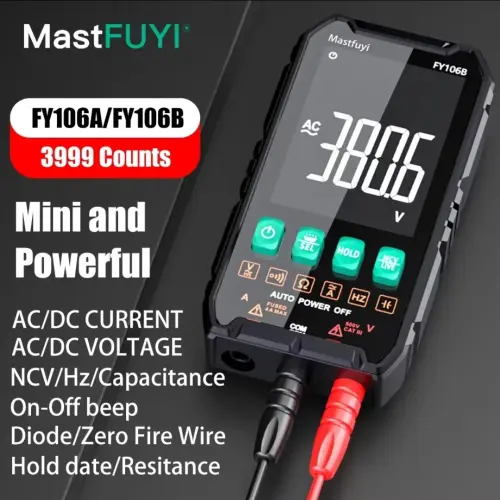 MASTFUYI Multimetro Digital, FY106B M0225 — imagen 8