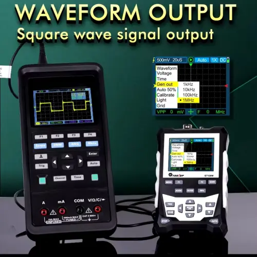 TOOLTOP-osciloscopio Digital portátil ET120M, 120MHz M0307 — imagen 3