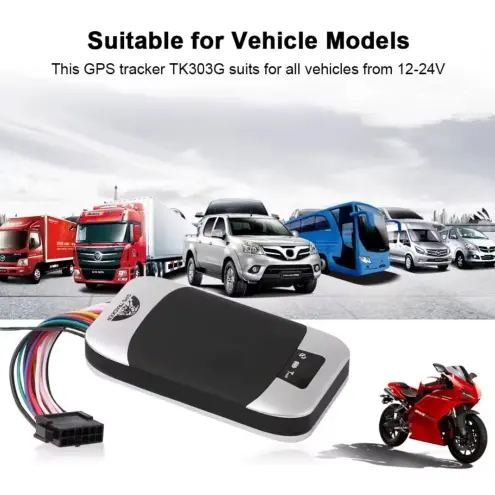Localizador GPS para coche TK303, 2G, GSM, resistente al agua IP66, Control remoto, corte de motor, Geofence, aplicación Web gratuita  M0735 — imagen 1
