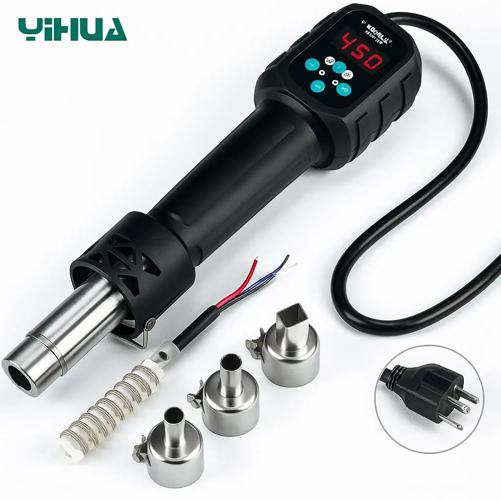 YIHUA pistola aire caliente 8858-IV 700W Estacion. M0198 — imagen 1