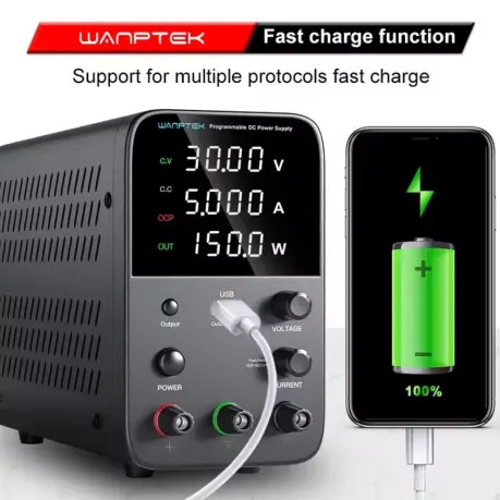 Wanptek fuente de alimentación CC 30v 10A programable WPS3010H's photo #5
