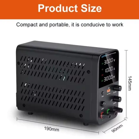 Wanptek fuente de alimentación CC 30v 10A programable WPS3010H's photo #4