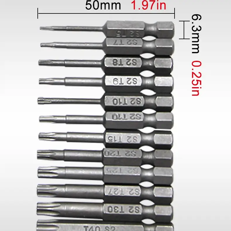 Kit de herramientas TORX 12pcs's photo #4