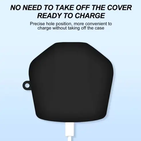 Funda o Estuche de  almacenamiento de audifonos Lenovo GM2 PRO, ( negra)'s photo #1