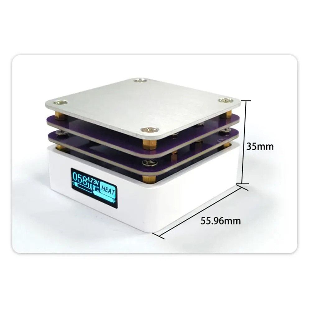Mini Placa de soldadura Digital, precalentamiento, PCB SMD, G3061 PD65W's photo #2