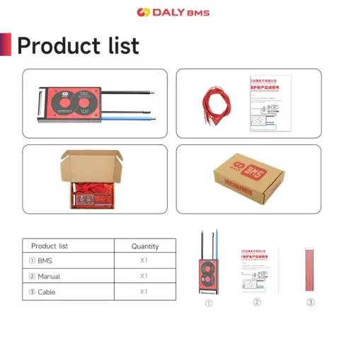*DALY HARDWARE BMS* para *LI-ION 10S 36 V 20A BMS* M0775 — imagen 3
