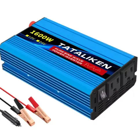 Inversor de Onda Sinusoidal  Pura. 12V a 110V . 1000w a 1600w — imagen 1