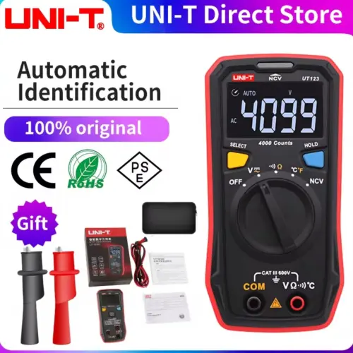Multímetro digital profesional UNI-T UT123 M0533 — imagen 2