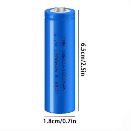 Bateria de litio recargable 18650 3.7v 1800mAh's photo #2