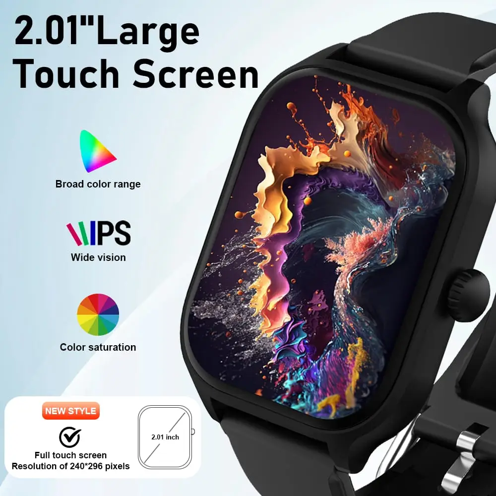 Reloj Inteligente  H6 Llamadas bluetooth, monitor de salud y actividad. M0397 — imagen 9