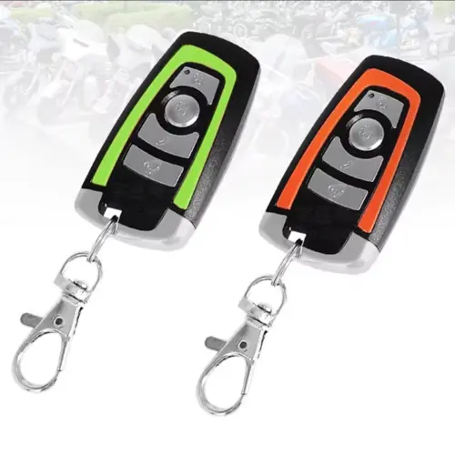 Sistema de alarma para moto de gasolina 12v antirrobo por control remoto  1-via y entrada sin llave. — imagen 6