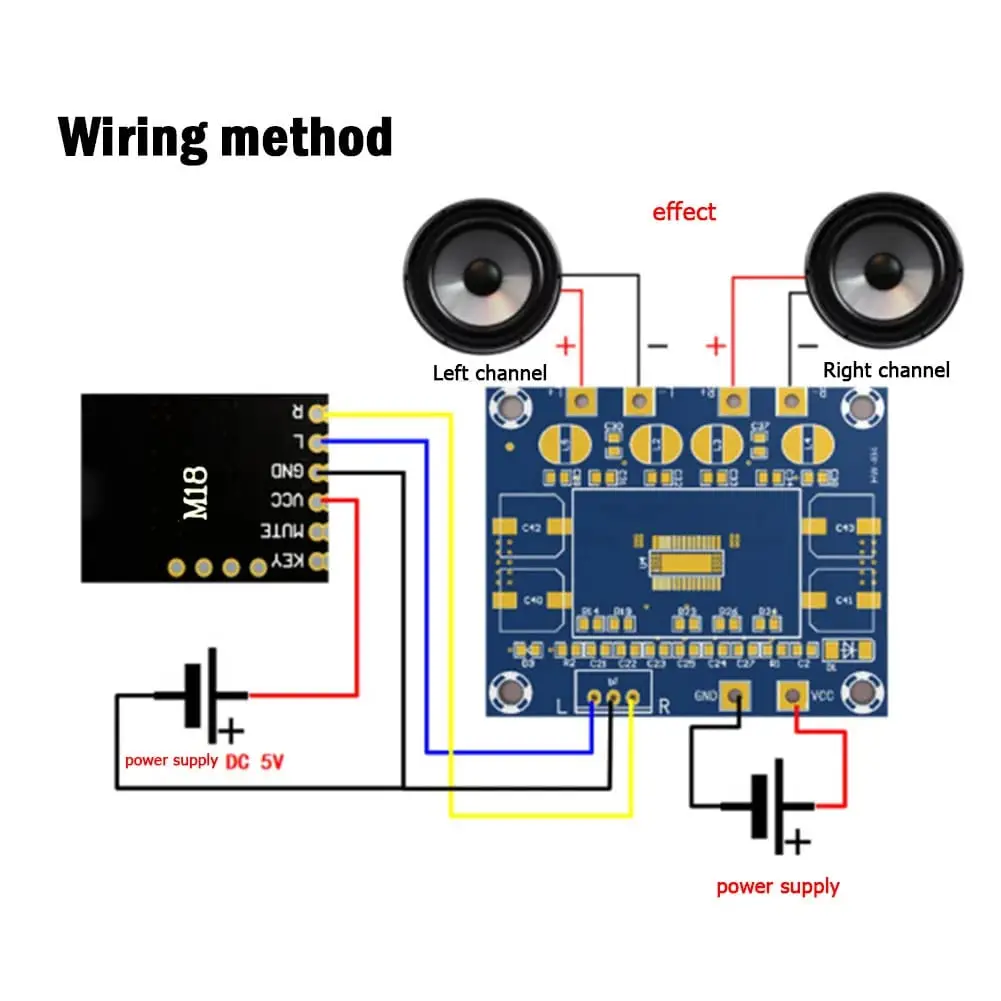 Modulo receptor de audio bluetooth HW-425  M0536 — imagen 5