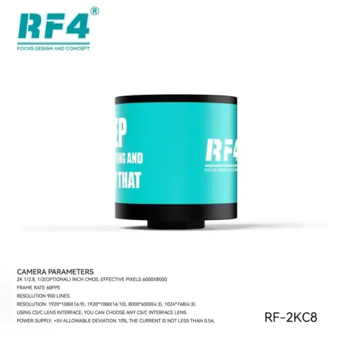 Cámara para microscopio industrial profesional RF4 RF-2KC8 HD con salida HDMI / USB  para reparación de PCB's photo #6