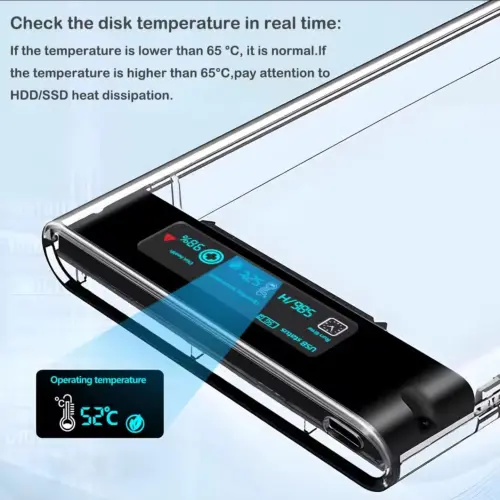 Carcasa para disco duro 2.5 USB 3.1 M0133 — imagen 6