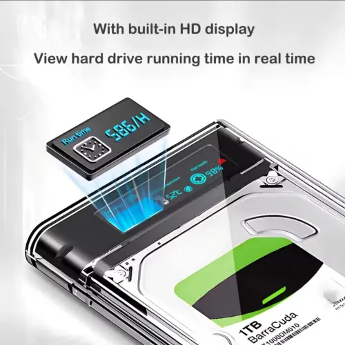 Carcasa para disco duro 2.5 USB 3.1 M0133 — imagen 5