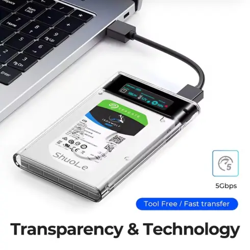 Carcasa para disco duro 2.5 USB 3.1 M0133 — imagen 4