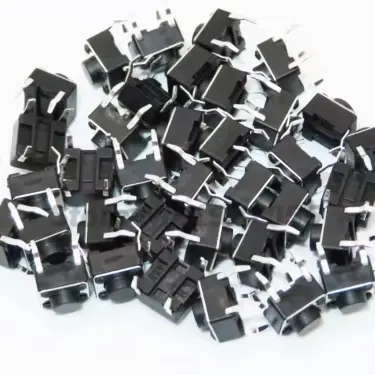Botón pulsador táctil Dip 6x6x4.5mm. Microswitch momentáneo. 100 unidades's photo #1