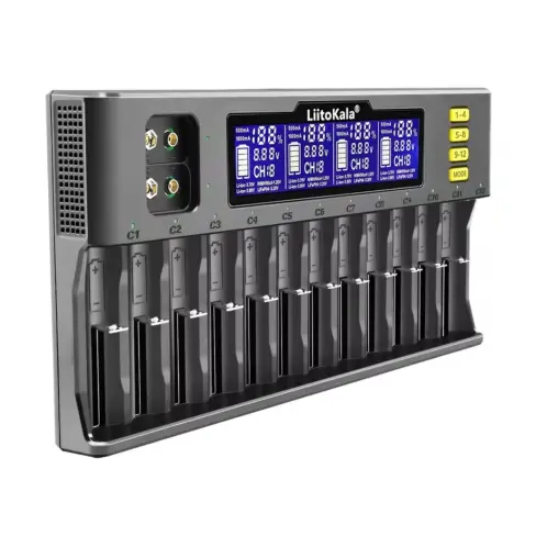 Cargador profesional Liito-kala Lii-S12 M0265 — imagen 4