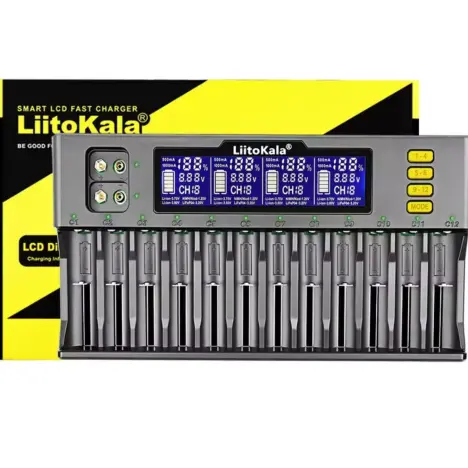 Cargador profesional Liito-kala Lii-S12 M0265 — imagen 1