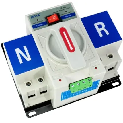Interruptor de transferencia automática. 63A 110V's photo #1