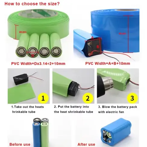 Tubo termorretractil PVC Azul 1 metro M0403 — imagen 2