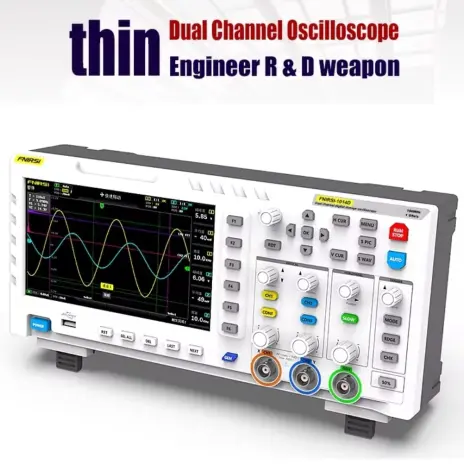 Osciloscopio FNIRSI 1014D 2 in 1 con GENERADOR DE SEÑALES — imagen 5