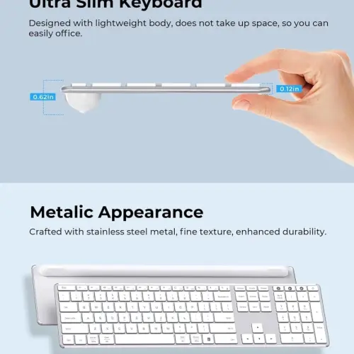 Teclado y Mouse Inalámbricos — imagen 3