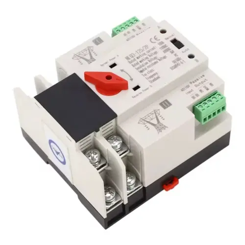 Conmutador de Transferencia Automática de Doble Potencia AC110V 100A's photo #1