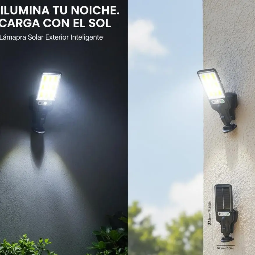 Lámpara solar led para exteriores's photo #1