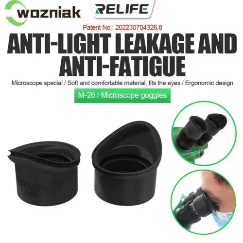 RELIFE M-26 – Gomas Protectores para Microscopio 3D. M0187 — imagen 2