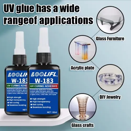 LOOLIFL W-183 Strong UV Glue – pegamento UV 50ml. M0170's photo #2