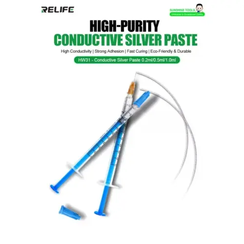 Pasta conductiva de plata RELIFE HW31 1ml M0094 — imagen 2