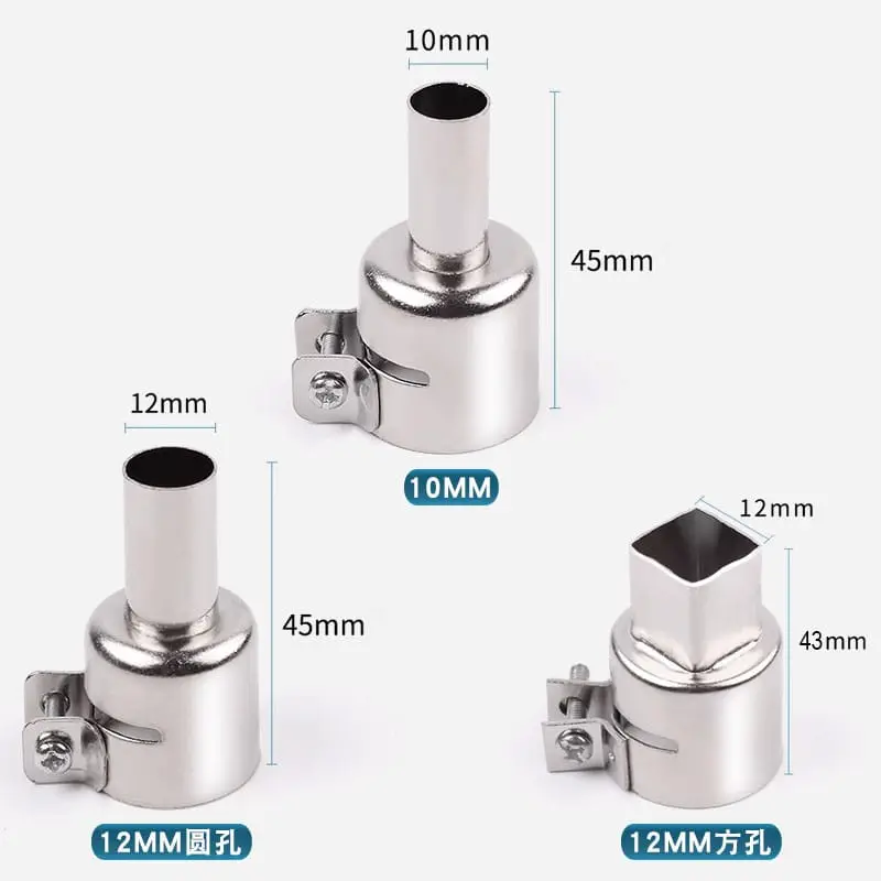 Set de 9 boquillas para aire caliente (3-12mm) M0237 — imagen 3