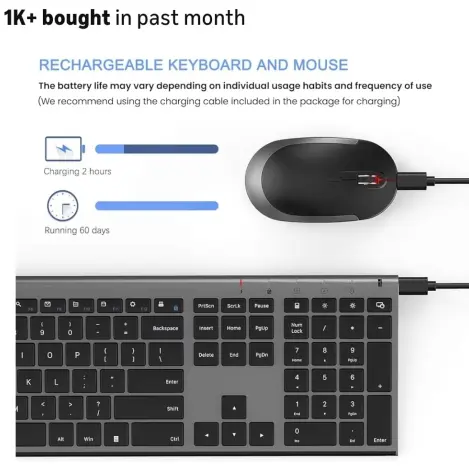 Teclado y Mouse Inalámbricos VssoPlor's photo #1