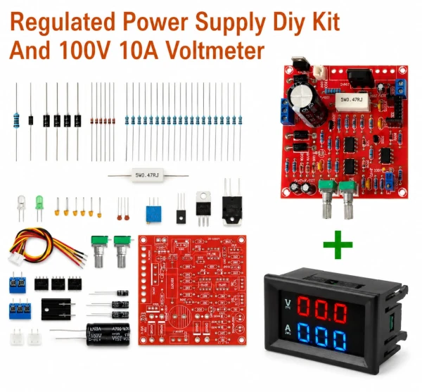 Kit fuente regulada ajustable 3A's foto | ELECTRONIKA MARTINEZ |  BizneCubano