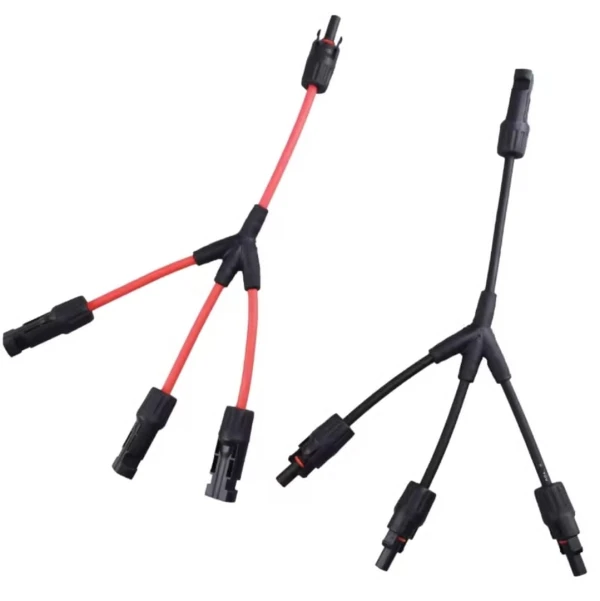 Conector Solar Y 1 a 3 30A 1M/FF+1F/MM Negro Rojo - E1009's foto | ELECTRONIKA MARTINEZ |  BizneCubano