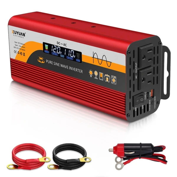 Inversor Xuyuan 500W Onda Sinusoidal Pura 12V a 110V M1082's foto | ELECTRONIKA MARTINEZ |  BizneCubano