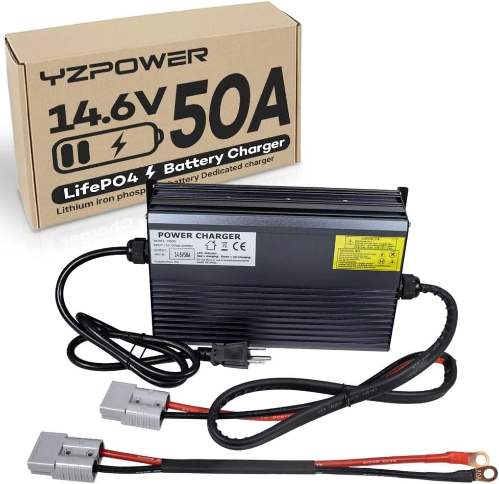 Cargador YZPOWER LiFePO4 14.6V 50A M1090's foto | ELECTRONIKA MARTINEZ |  BizneCubano