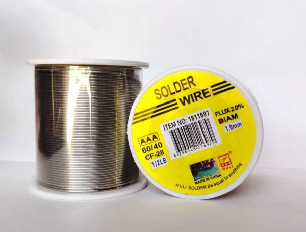 Estaño Cono 1/2LB 1.0mm flux 2's foto | ELECTRONIKA MARTINEZ |  BizneCubano