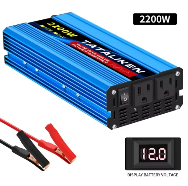Inversor de voltaje 2200W- Onda sinusoidal's foto | ELECTRONIKA MARTINEZ |  BizneCubano