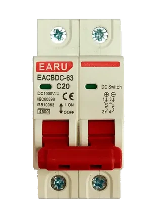 Mini brecker DC 1000V . Protección 20A 2P para solares , hogar o industria.'s foto | ELECTRONIKA MARTINEZ |  BizneCubano