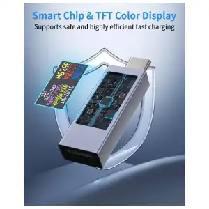Tester  digital de voltage y corriente K0WSI M0241 miniatura 2