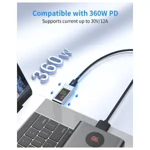 Tester  digital de voltage y corriente K0WSI M0241 miniatura 4