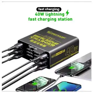 Cargador Mechanic F-Power 6 puertos. 40W miniatura 2