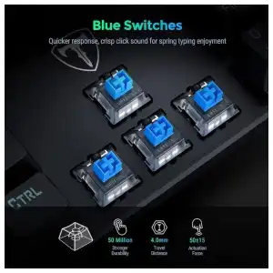 Teclado Mecánico RishoPhy RGB M0417 miniatura 3